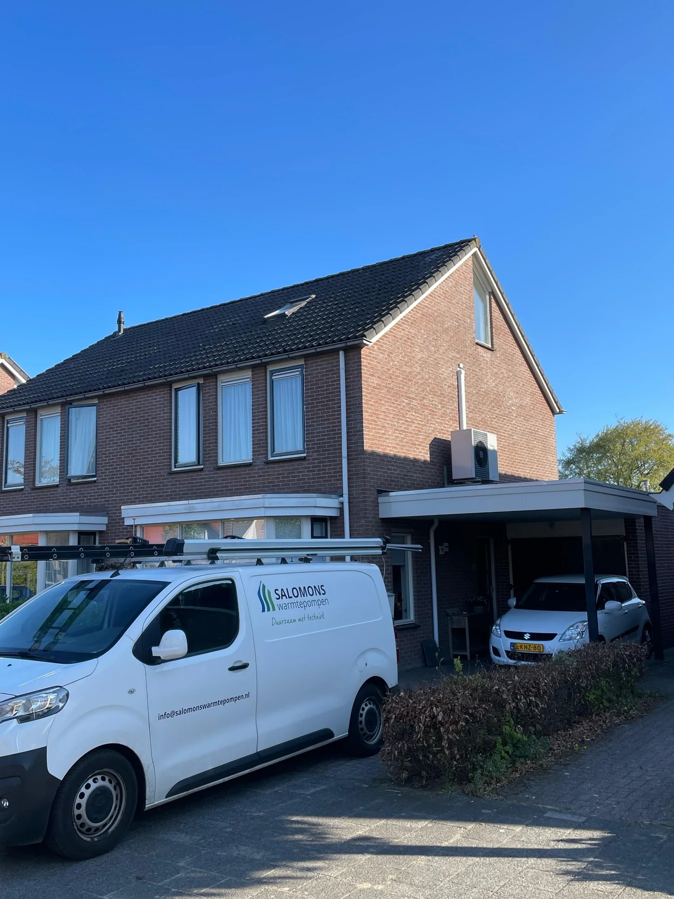 Warmtepompinstallatie door Salomons